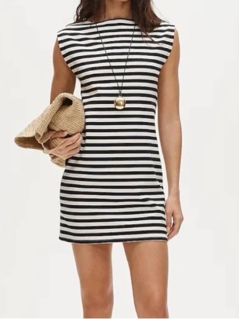NWT J.Crew Sheath Mini Dress in Stripe